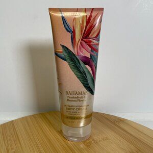 Bath & Body Works Bahamas Passionfruit Banana Flower Body Cream 8 oz Shea Butter